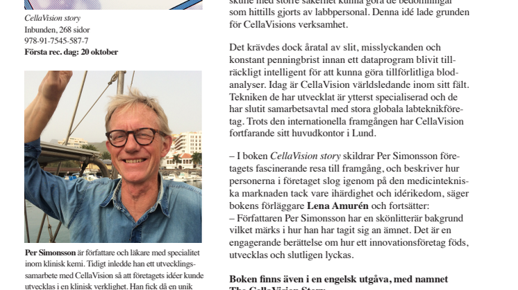 Ny bok skildrar historien bakom framgångsrikt Lundaföretag