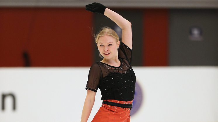 SM i konståkning : Guld till Emelie Ling