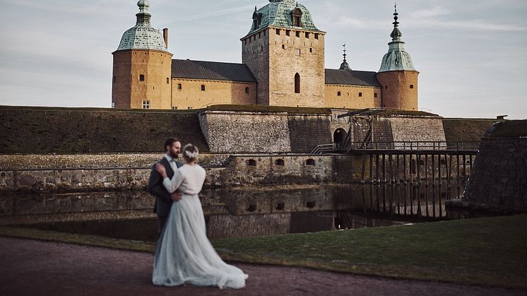 Sagolikt bröllop på Kalmar Slott