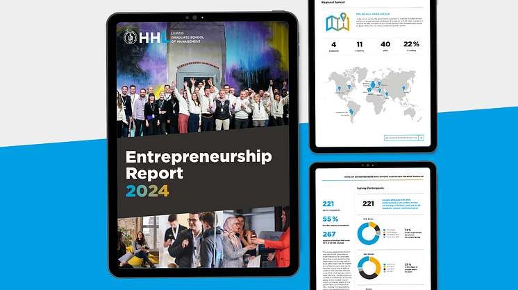 Blick in den Entrepreneurship Report 2024 