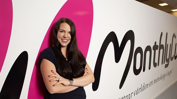 Lisa Perby, grundare och VD för Monthly of Sweden samarbetar med Tomas Persson, grundare och styrelseordförande för HealthTextiles för satsning på menstrosor.