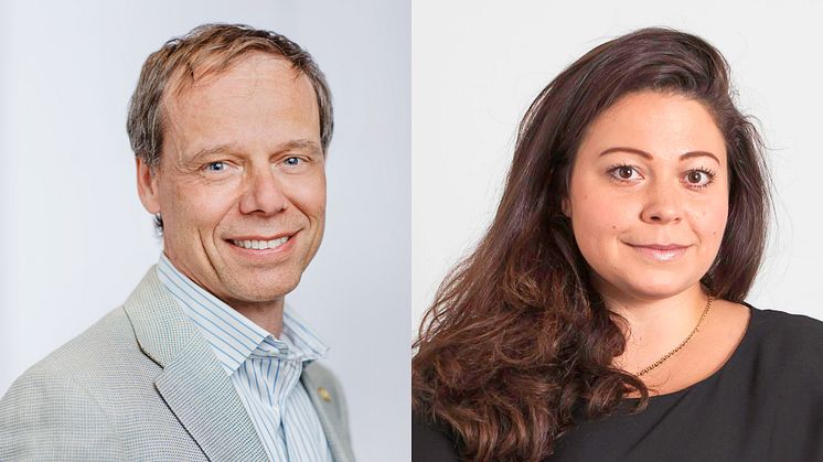 Christer Fuglesang och Claudia Olsson talar på Årets Bygge 2018