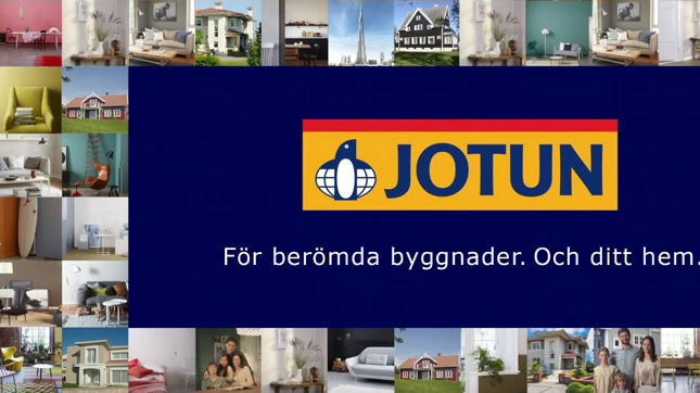 Jotun. För berömda byggnader. Och ditt hem. 