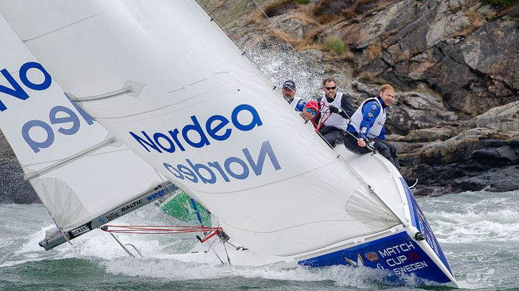 Björn Hansen klarade de hårda vindarna bra och är klar för kvartsfinal