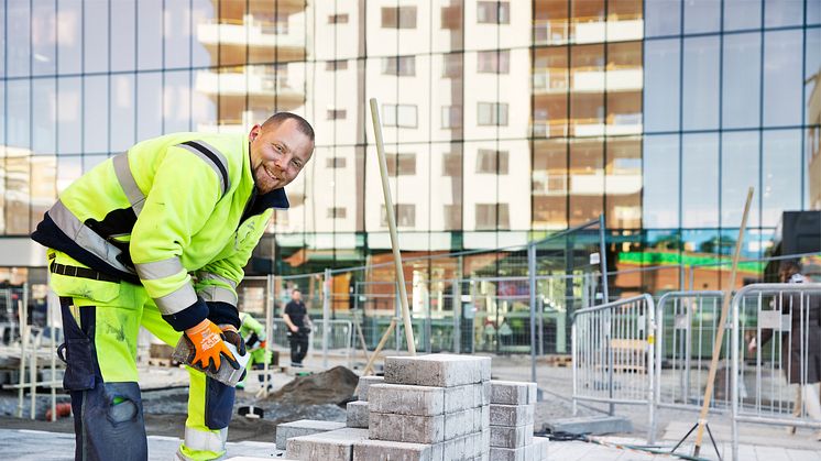 Sh bygg gör nya gator i Enköping 