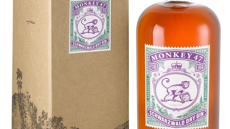 Monkey 47 Gin: Barrel Cut 2019 återvänder till Systembolagets exklusiva beställningssortiment