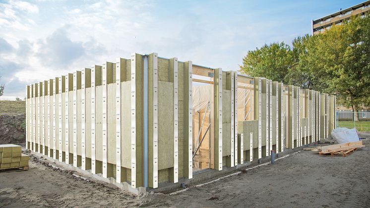 ROCKWOOL vil revolutionere byggeriet med nyt byggesystem af stenuld