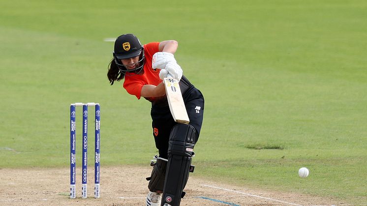 Bouchier in action in the Rachael Heyhoe Flint Trophy. Photo: Getty Images