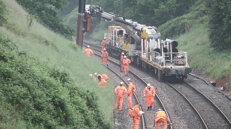 ‘Stay off the railway’ warning as Walsall to Rugeley line is electrified