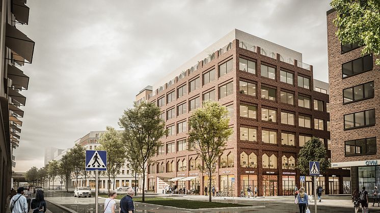 Hornsberg 10 förnyar stadsbilden på Västra Kungsholmen