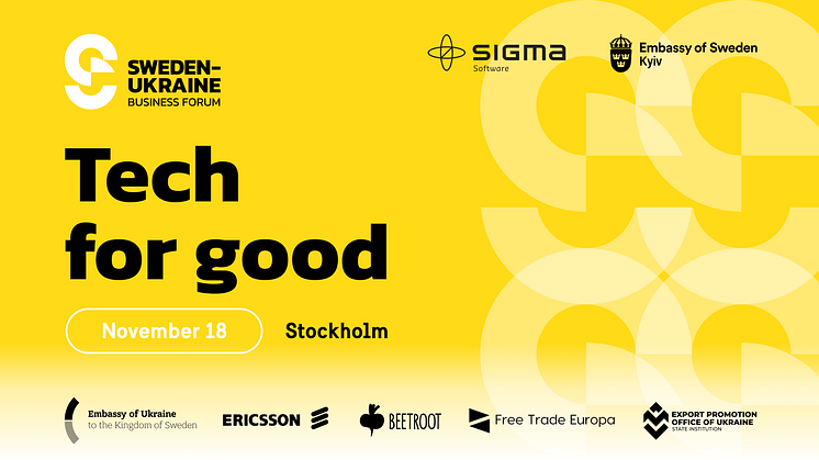 Sustainable innovations the theme when the Swedish and Ukrainian tech scene meet in Stockholm