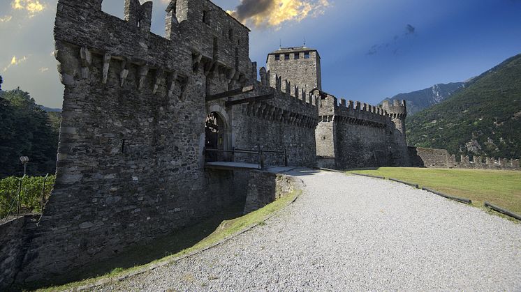 Castello di Montebello Bellinzona, Tessin 