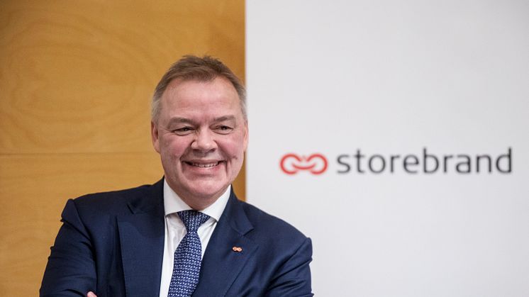 Odd Arild Grefstad, CEO Storebrand Group. PHOTO: Ole Berg-Rusten / NTB  Scanpix
