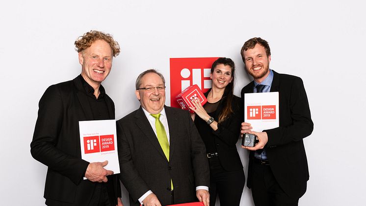 Dorian Kurz (Kurz + Kurz Design), Dr. Markus Kliffken, Katharina Kermelk, Christopher Lamers (alle BPW)