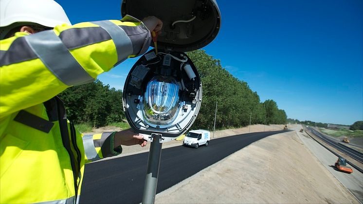 ONE Nordic AB installerar ny energieffektiv trafikbelysning på Hagastråket i Göteborg åt NCC