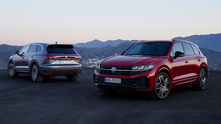 Opdatering af Volkswagens SUV-flagskib: Faceliftet  Touareg kommer med skarpere lys og nyt design