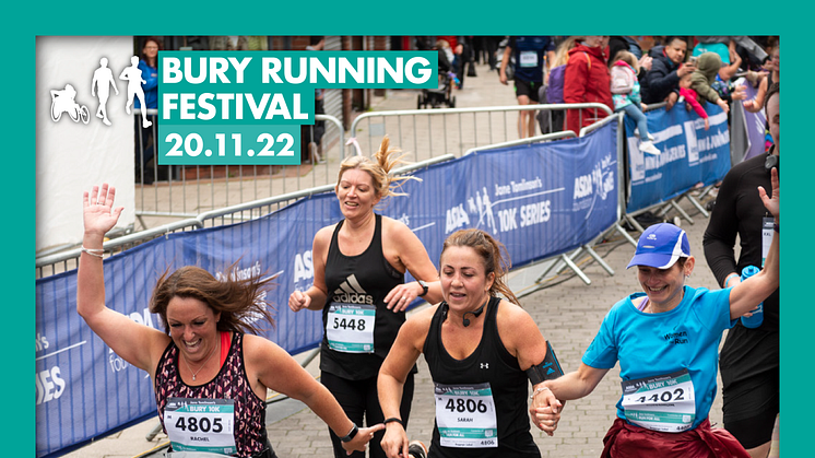 Runners get set for the Bury Running Festival