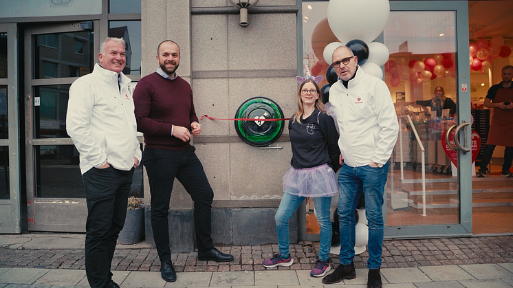 Från tidigare invigning i Lund