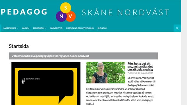 Nu lanserar vi Pedagog Skåne Nordväst