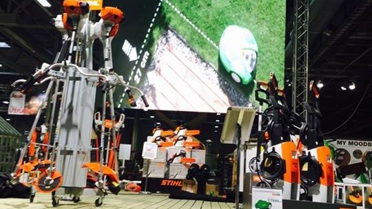 Stihl og Viking på Hagemessen