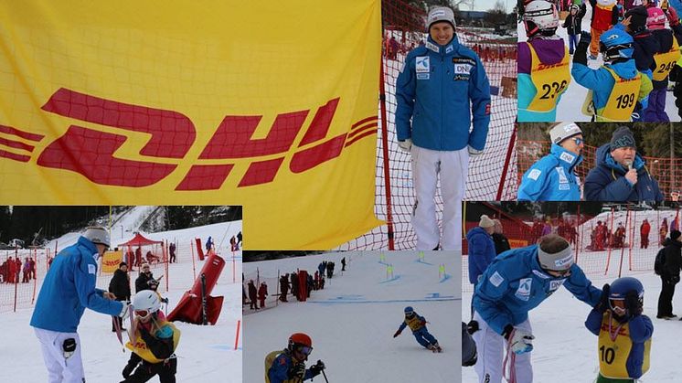 Vellykket DHL Express barneskirenn med Henrik Kristoffersen