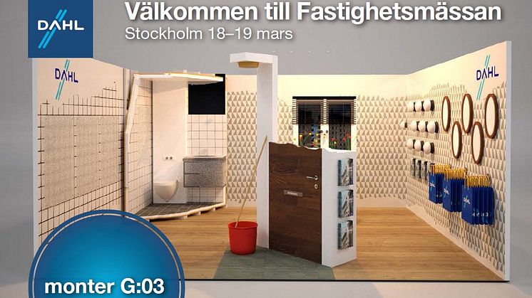 Besök Dahl fastighet på fastighetsmässan i Kista 18-19 mars