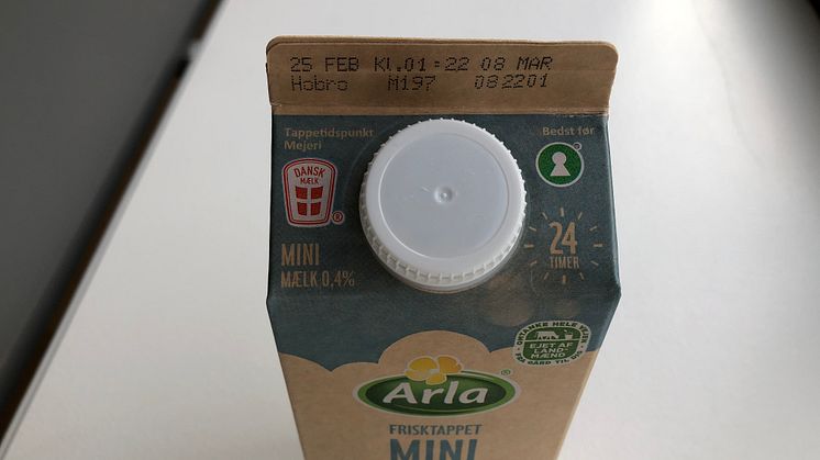 Ny datomærkning fra Arla skal bekæmpe madspild