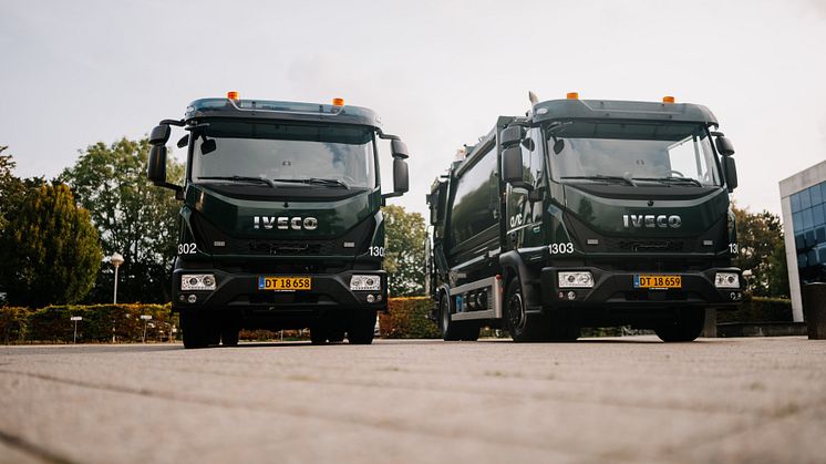 Amager Ressource Center er blevet tre IVECO Eurocargo på biogas rigere. De er nu klar til indsamlingen i Københavns Kommune.