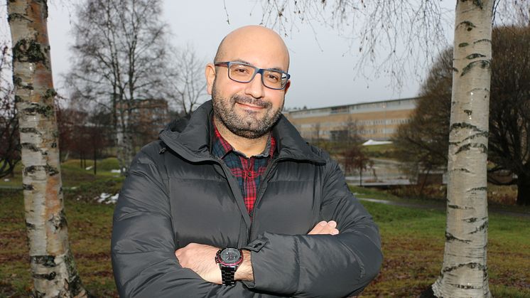 Ahmad Ostovar, doktorand, Institutionen för datavetenskap, Umeå universitet. Foto: Mikael Hansson