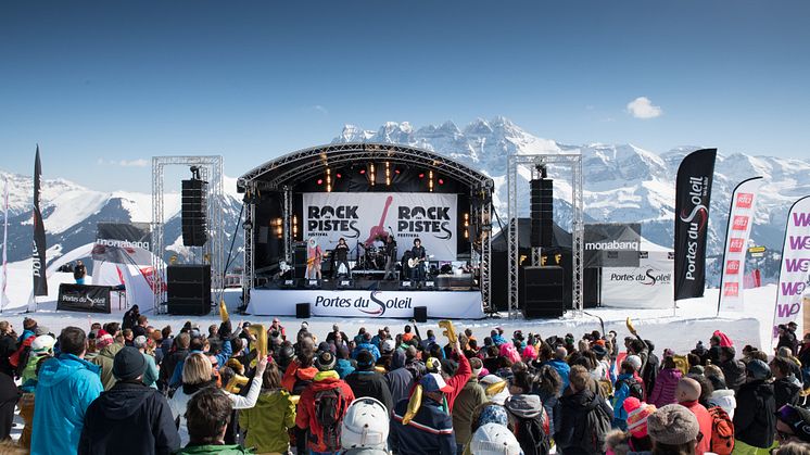 Festival Rock The Pistes in Champéry © JB Bieuville