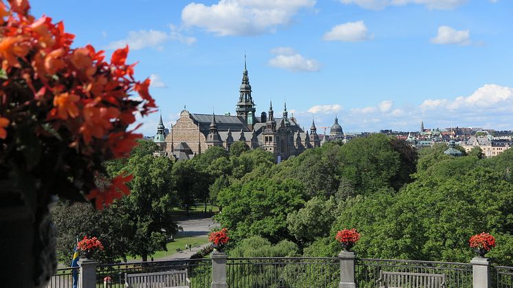 Stockholms grönaste ö i samarbete med Sveriges grönaste åkeri. Oscarsterassen, Skansen, Djurgården Foto: Maria 