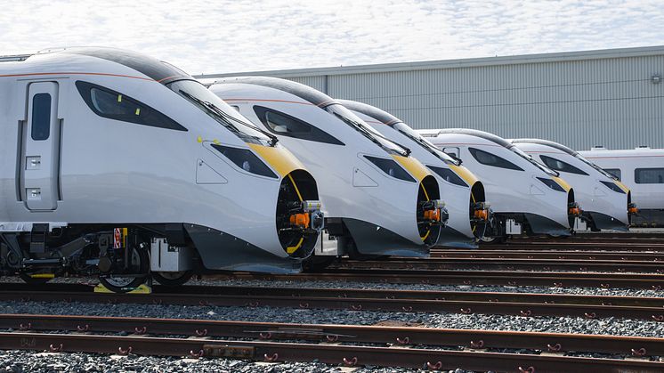 Thursday 3rd September marks the five year anniversary of Hitachi Rail officially opening its state-of-the-art train manufacturing factory in Newton Aycliffe.