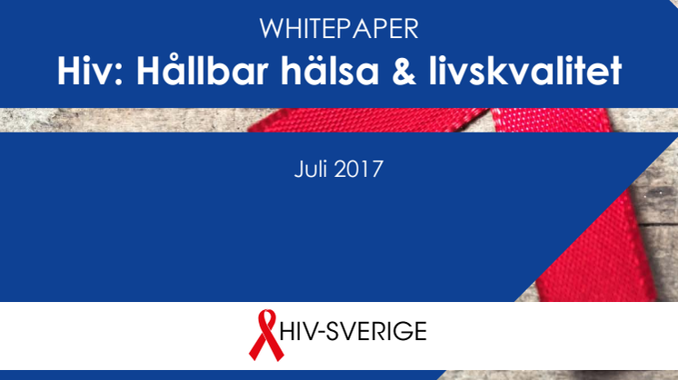 Hiv: hållbar hälsa & livskvalitet