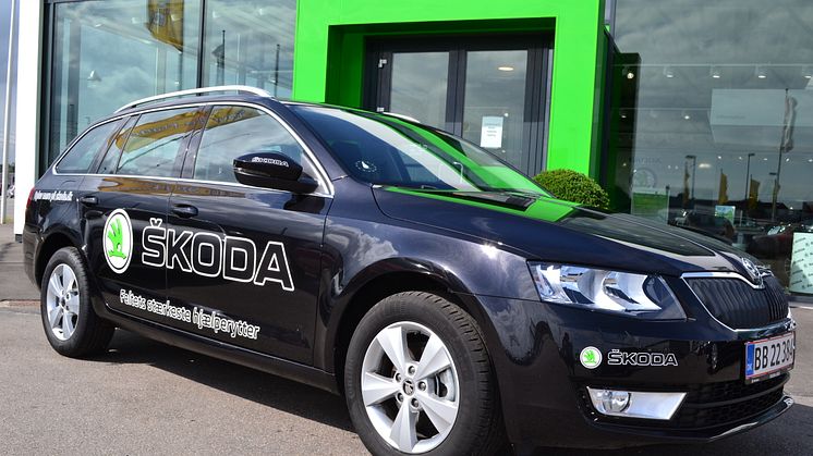 SKODA Octavia er klar til PostNord Danmark Rundt