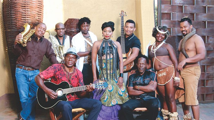 Re Batswana Music Ensemble Tour på Hotel Hellsten