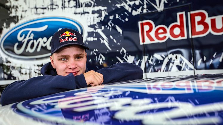 Joni Wiman valmiina Amerikan Global Rallycross -sarjan Daytonan osakilpailuun