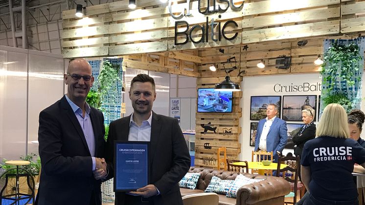 Fred. Olsen’s Martin Lister named as CruiseCopenhagen Ambassador 2018