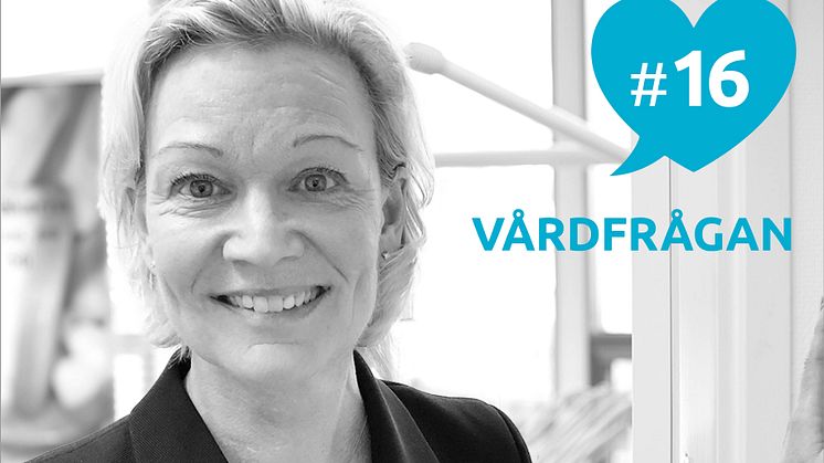 Praktikertjänsts vd och koncernchef Carina Olson intervjuas i podden Vårdfrågan.