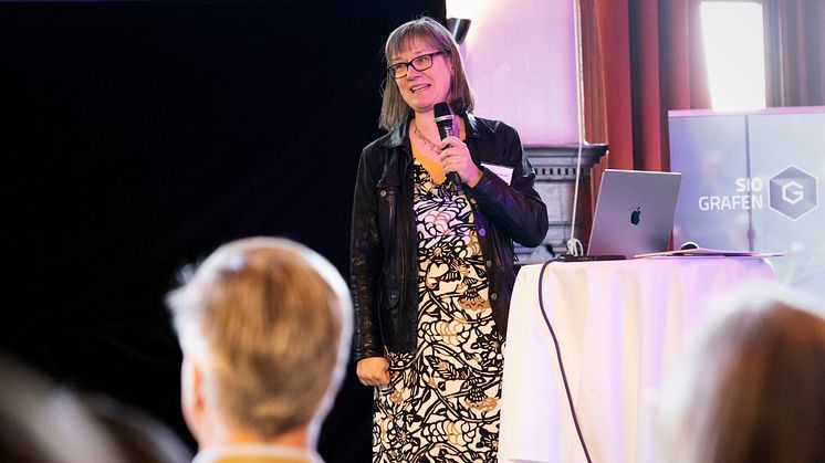 Elisabeth-Sagström Bäck, programchef SIO Grafen. Foto: Mikael Wallerstedt