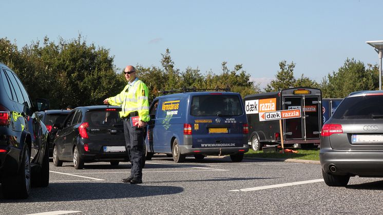 Årets sidste Dækrazzia i Østjylland