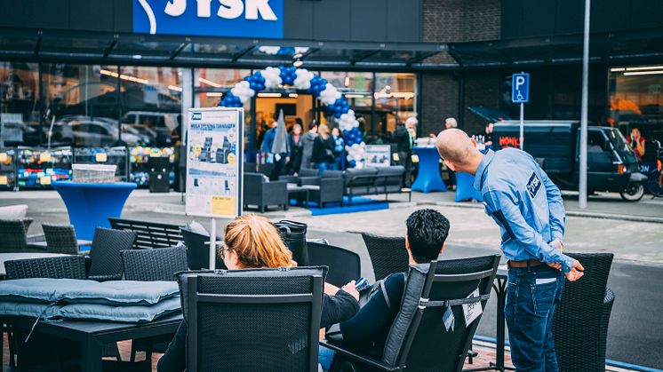 Tijdens het boekjaar 2019/2020, heeft JYSK 4 nieuwe winkels geopend in Nederland.