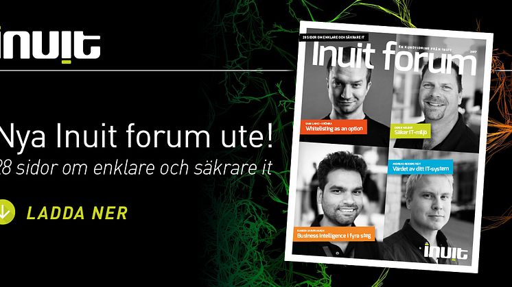 Upptäck nya kundtidningen Inuit forum 2017