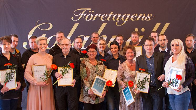 Totalt är 18 företag nominerade till de olika priserna under Företagens Galakväll. Foto: Samed Kaj