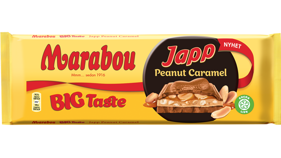 En nyhet från Marabou - BIG Taste Japp 