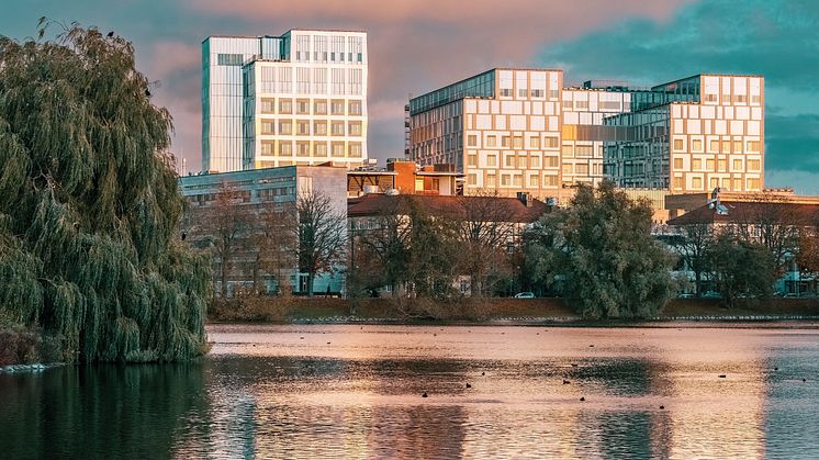 Nya vårdbyggnaden i Malmö. Foto: Pierre Ekman