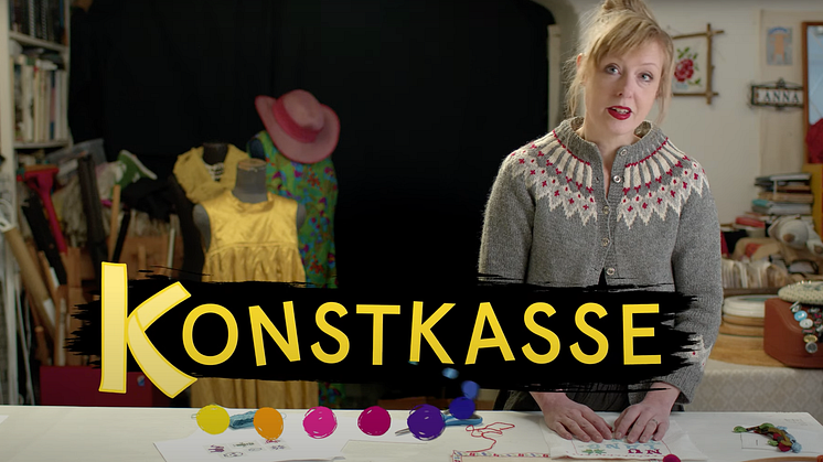 Konstnären Anna Bauer medverkar i Projekt Konstkasse