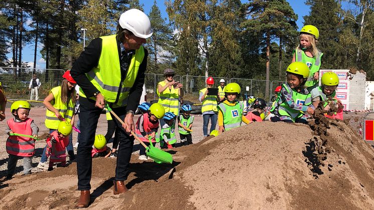 Spadtag för Mörmoskogens förskola