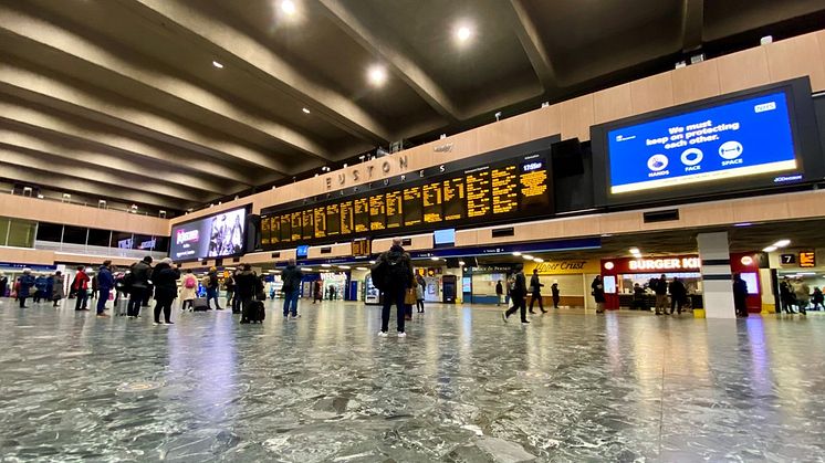 Multi-million-pound platform access improvements for London Euston passengers