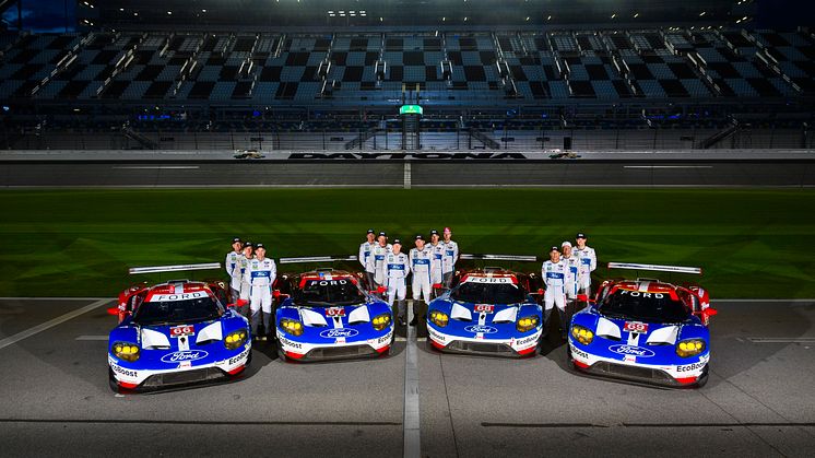 A Ford Ganassi Chip Racing készen áll a Daytona Rolex 24 órás futamra