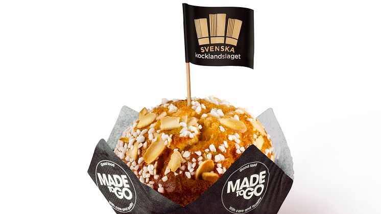 Mästarmuffin från Svenska Kocklandslaget bara på Statoil 